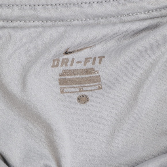 Vintage Nike Mini Swoosh Running Shorts Gray - Picture 4 of 7